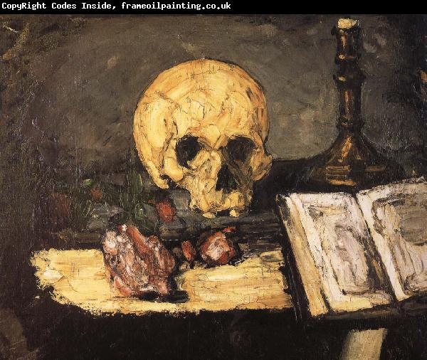 Paul Cezanne bones and candlestick